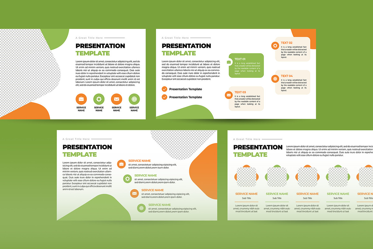 Sleek Marketing Pitch Deck, a Presentation Template by CreativeUP (Photo 4 of 6)