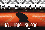 Al Burdah – Islamic Display Font, a Script Font by Vadovastd (Thumbnail 6 of 7)