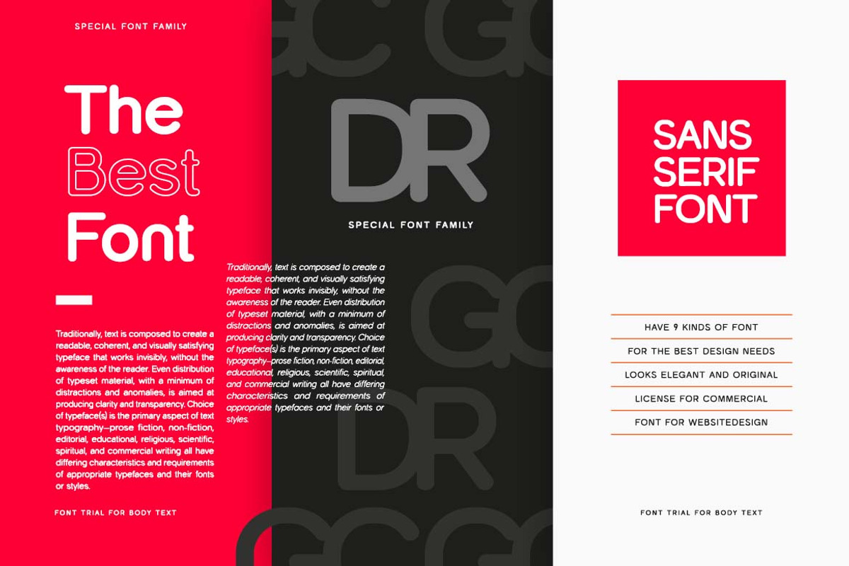 Nautica Rounded Geometric Sans Serif, a Sans Serif Font by UICreative (Photo 5 of 14)