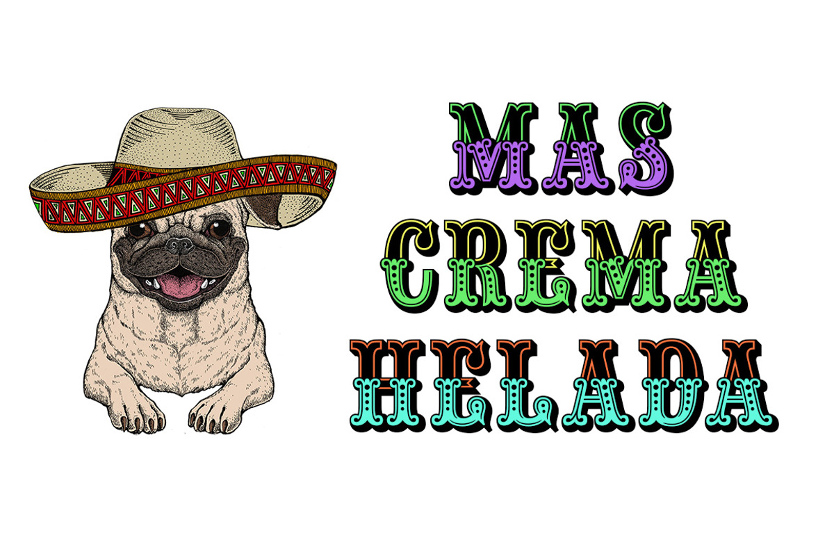 Ice Creamery, a Font by FontMesa (Photo 4 of 5)