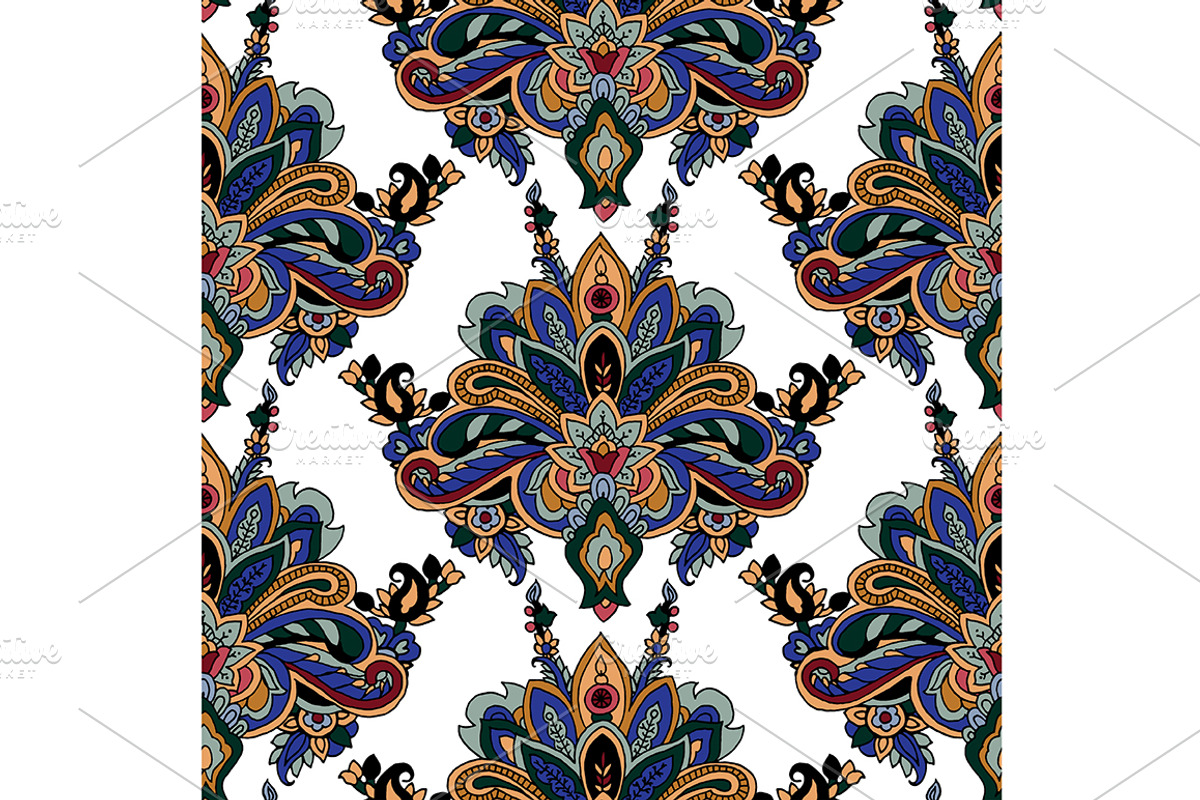 Paisley Vector Bundle, an Illustration by StabuLaRasa illustration (Photo 18 of 27)