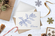 Hand drawn Christmas Toile set, an Object Illustration by ON_lineart_store (Thumbnail 2 of 10)