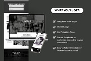 Brooklyn Kajabi Sales Page Template, a Landing Page Template by Odd Creatives (Thumbnail 4 of 6)
