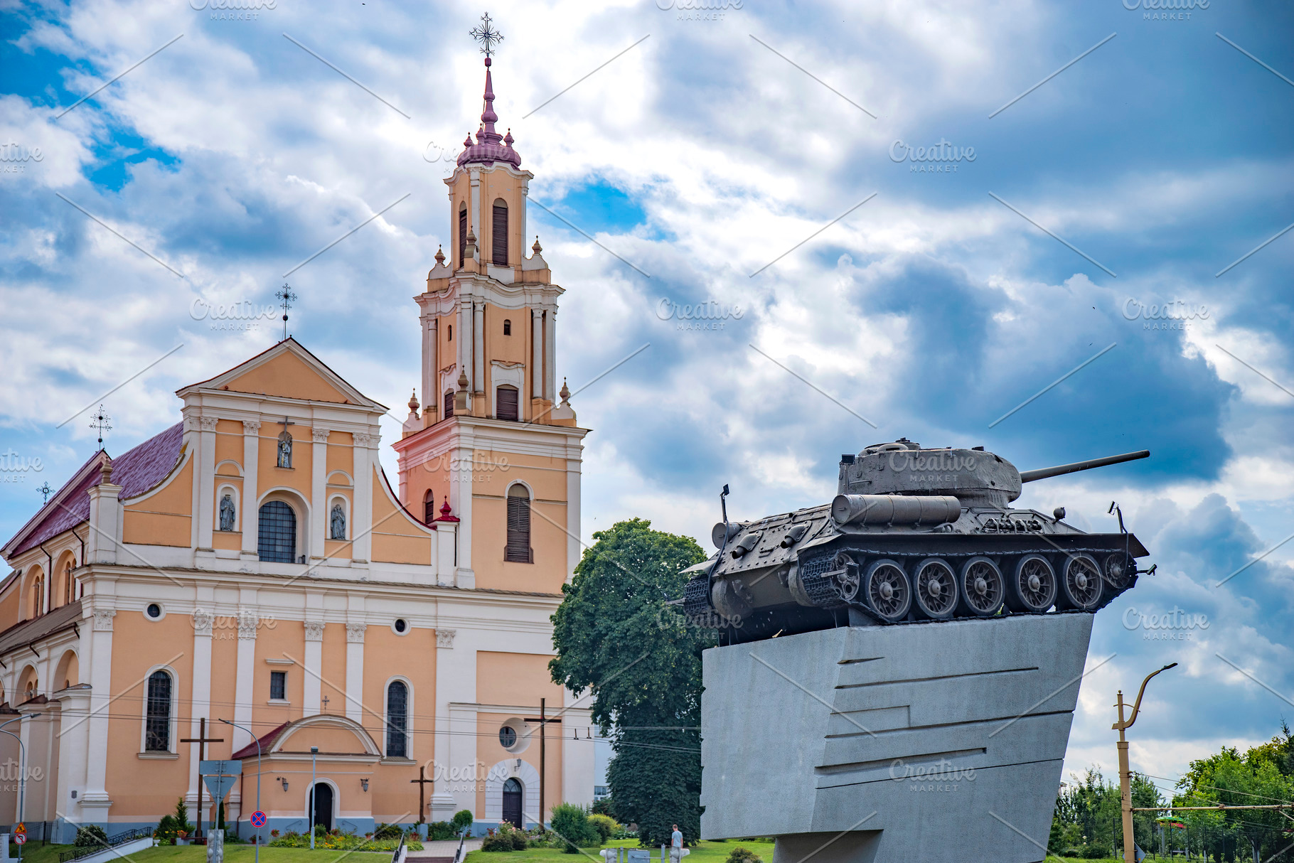 tank monument in Grodno, a Photo by Pictures for you!!!!!!!!!