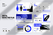 Digital Marketing Plan Presentation, a Presentation Template by Soraclod (Thumbnail 1 of 9)