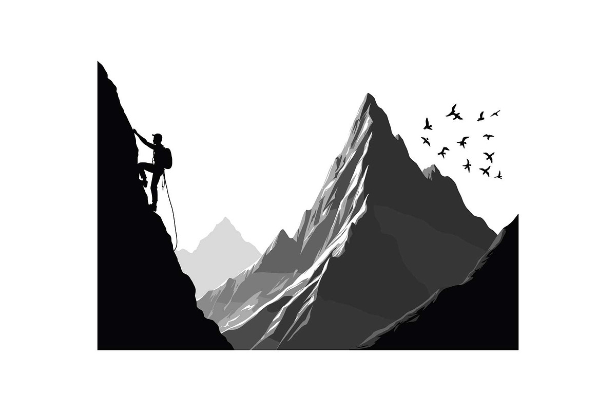 Mountain Adventure Silhouette Bundle, an Object Graphic by Gfx_Store (Photo 10 of 16)