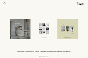 Minimal Canva Templates