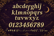 Rawkens - Beautiful Victorian Rebels, a Serif Font by HypeWorksCo (Thumbnail 12 of 12)