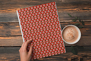 Red,White & Green Decorative Pattern, a Pattern Graphic by Pattern Whimsy (Thumbnail 7 of 9)