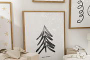 Quirky Christmas Line Drawings, an Object Graphic by Lana Elanor (Thumbnail 8 of 12)