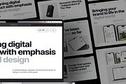 Showcasy - Portfolio Framer Template, an UI Kit Template by Creative Perspective (Thumbnail 2 of 8)