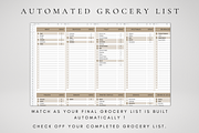 Digital Menu Template Google Sheets, a Templates & Theme by BRANDcontent (Thumbnail 3 of 7)