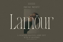 Lamour | Modern Cool Serif