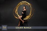 Golden Rings Light Overlays, a Layer Style Add-On by HappyNews (Thumbnail 1 of 5)