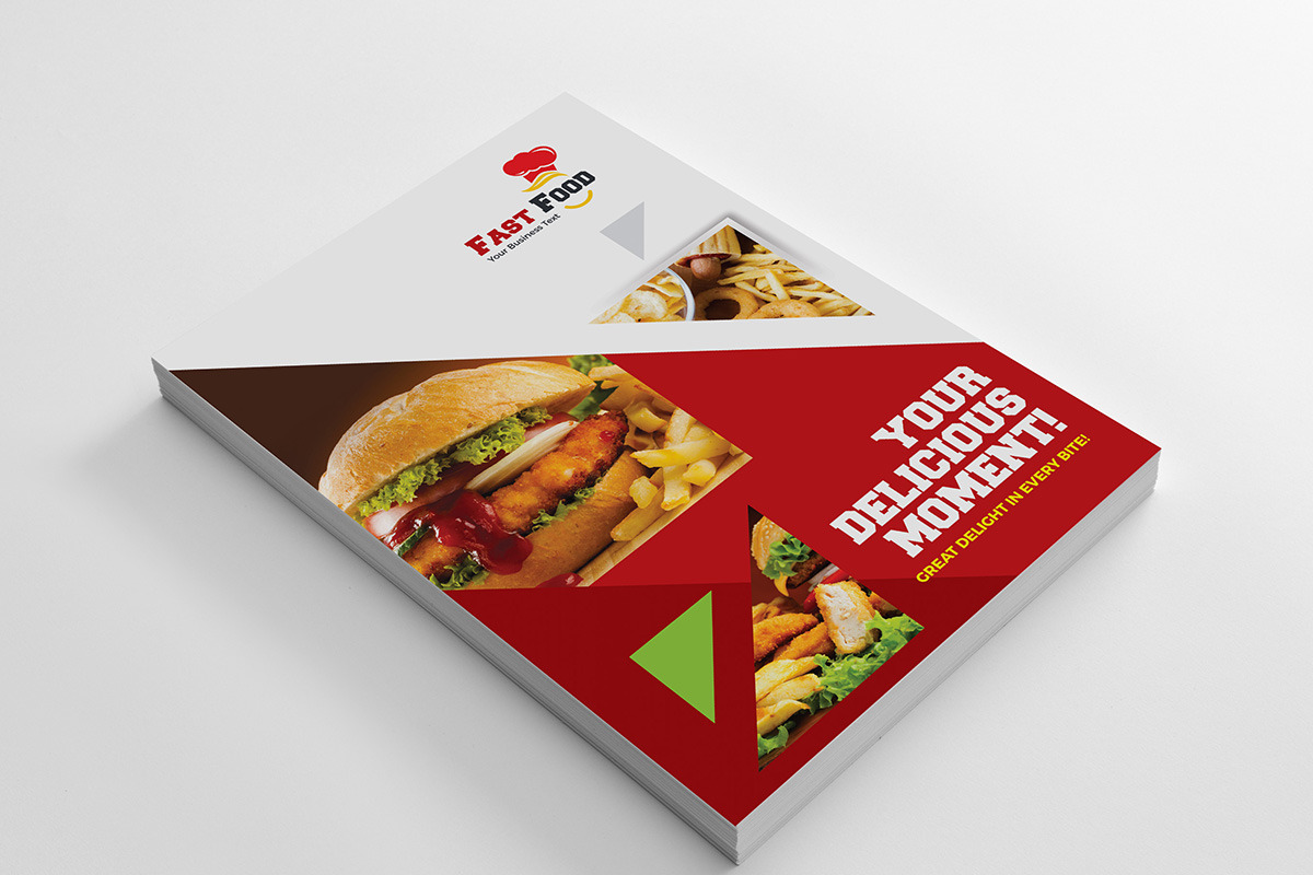 Fast food Both Side Flyer, a Flyer Template by GenerousArt (Photo 3 of 4)