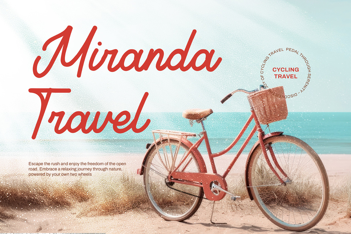 Holiday Maria – Cute Script Font, a Script Font by Salamahtype (Photo 2 of 8)