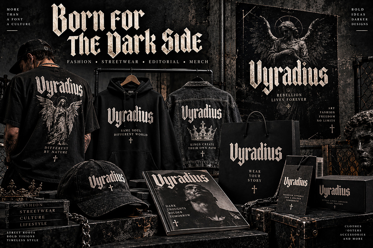 Valkrith, a Blackletter Font by Wow Magic (Photo 4 of 5)
