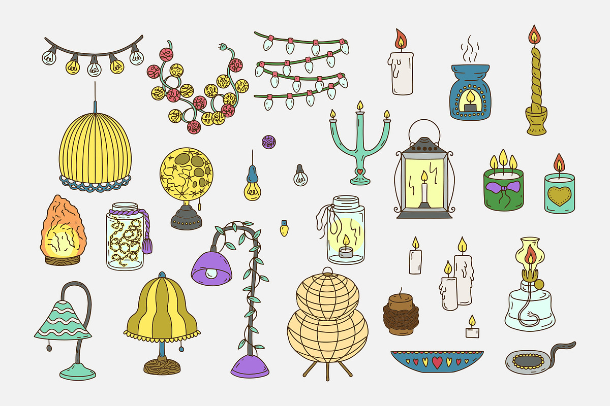 Cozy Home Hygge Scene Creator Bundle, an Object Graphic by Rose Design (Photo 17 of 17)