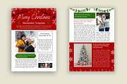 Christmas Newsletter Canva Template, a Stationery Template by ROJI CREATOR (Thumbnail 3 of 4)