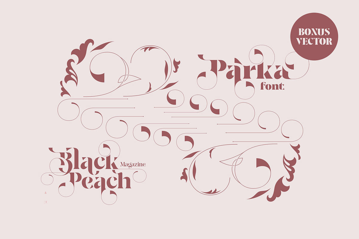 Losta Parka - DecorativeStencil Font, a Sans Serif Font by creativemedialab (Photo 8 of 13)