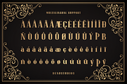 Belmotha Majoris Display Decorative, a Blackletter Font by Denustudios (Thumbnail 11 of 12)