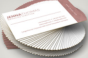 Premium Pink Business Card, a Business Card Template by Marvel (Thumbnail 3 of 5)