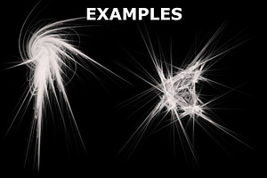 17 Fractal Spike Brushes