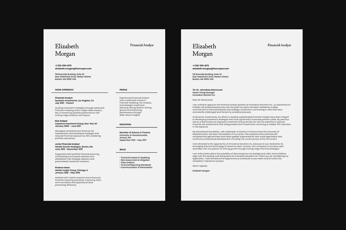 Resume & Coverletter — Photoshop, a Resume Template by colorituals (Photo 6 of 6)
