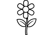 Cute Floral Silhouette, an Object Graphic by Designer_Momina (Thumbnail 8 of 10)