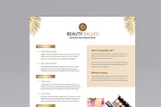 Beauty Product with Foundation, a Stationery Template by MightyDesign (Thumbnail 4 of 8)
