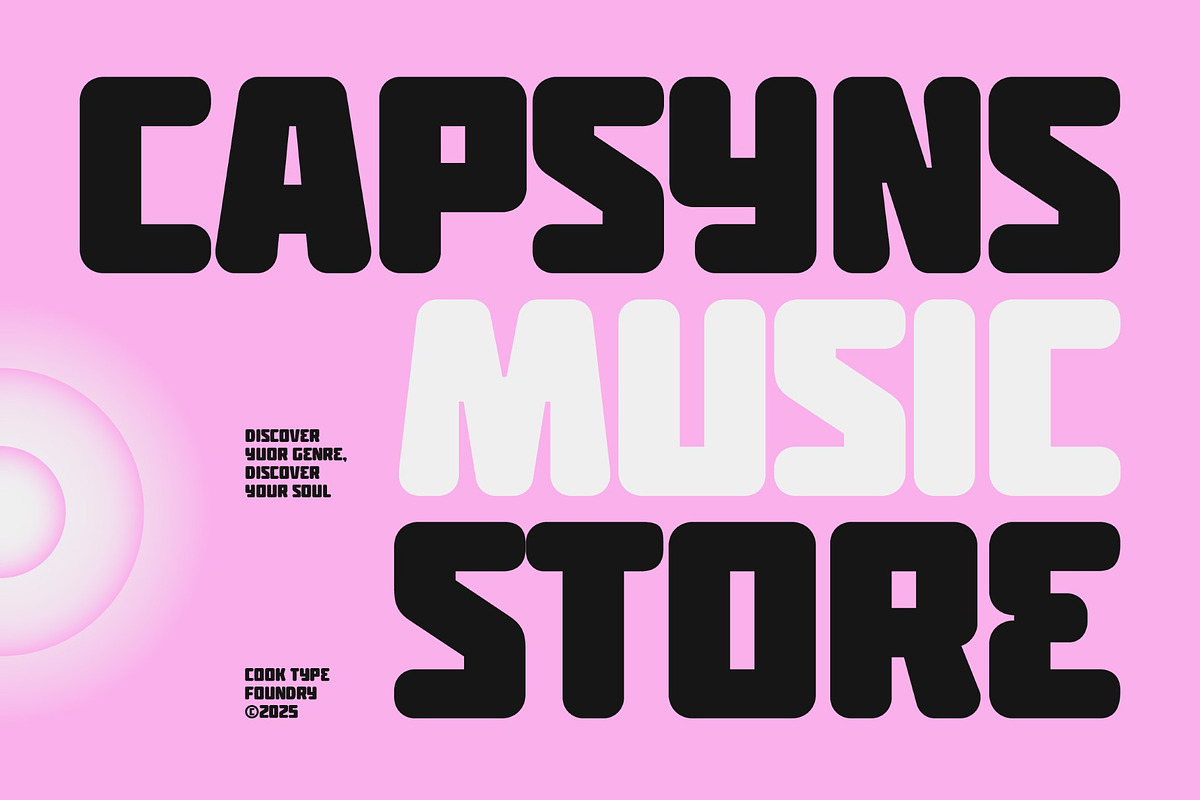 Capsyns, a Sans Serif Font by graphicook (Photo 4 of 10)