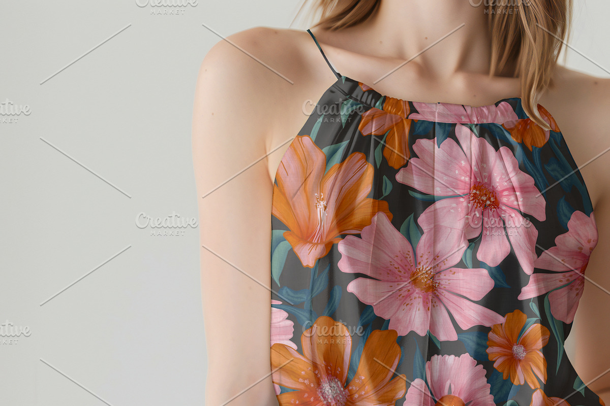 Desert Rose Botanicals Collection, a Pattern Graphic by Nora Gad (Photo 7 of 19)