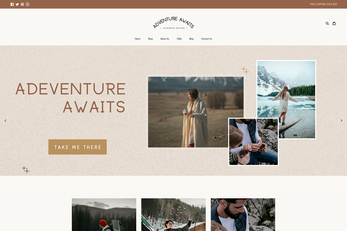 Travel Shopify Theme | Adventurer, a Templates & Theme by Easy Website Themes (Photo 1 of 8)
