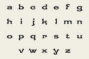 Sharp Wedge Serif Typeface, a Serif Font by Century Library (Thumbnail 3 of 6)