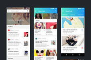 Material Theme UX/UI Kit, an UI Kit Template by App for Mobile & Website (Thumbnail 3 of 9)