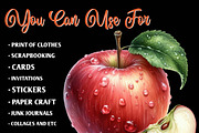 Watercolor Autumn Sublimation Clipar, an Illustration by CreationArt (Thumbnail 4 of 9)