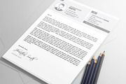 MS Word Resume Template Cover Letter, a Resume Template by WonderShop (Thumbnail 3 of 3)