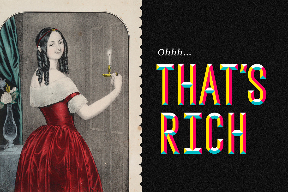 Jewel Cut - Color SVG OpenType Font, a Font by Philip Cheaney (Photo 6 of 8)