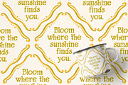 WarmSun Cozy Cottagecore Serif Font, a Serif Font by Yelloo Fish (Thumbnail 4 of 15)