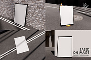 Poster Mockup Set, an Advertising Mockup by Mirachma Project (Thumbnail 5 of 6)