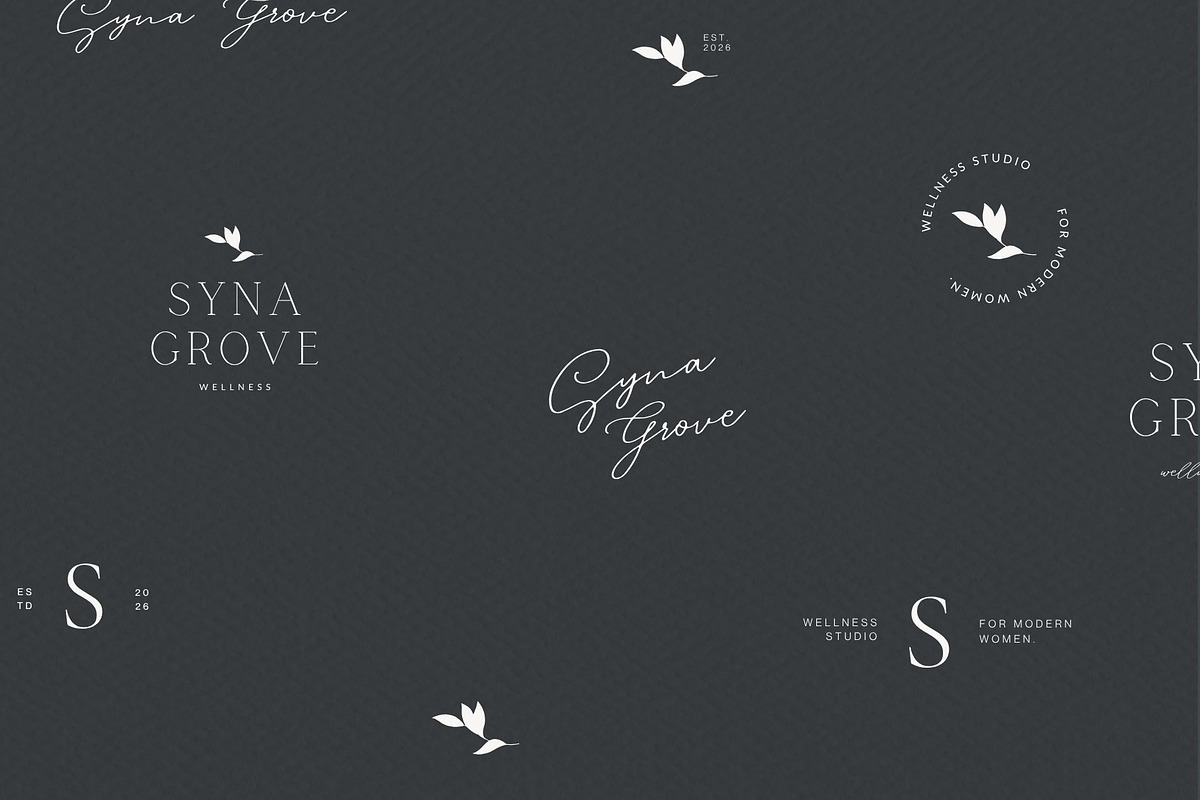 Modern Wellness Studio Brand Kit, a Branding & Logo Template by Ederra Design (Photo 4 of 17)