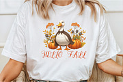 Hello Fall, Goose PNG, an Illustration by DreamCafeArt (Thumbnail 3 of 7)