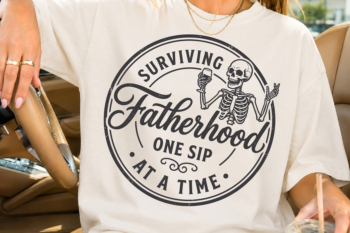 Funny Wine Dad SVG, a Seasonal Illustration by Rose Art (Photo 2 of 14)