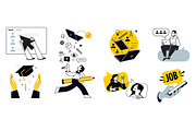We Are Hurring, a Person Illustration by PureSolution (Thumbnail 6 of 6)