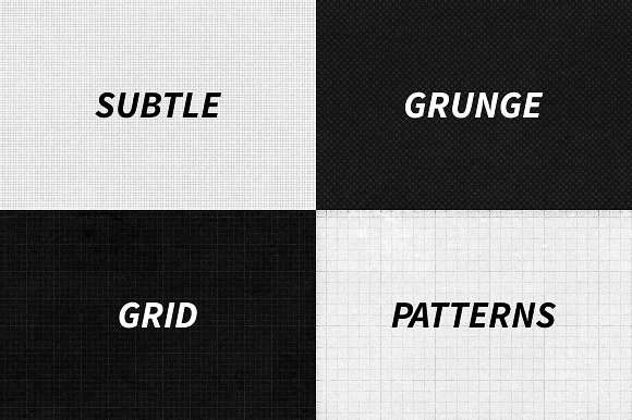 Subtle Grunge Grid Patterns preview 4