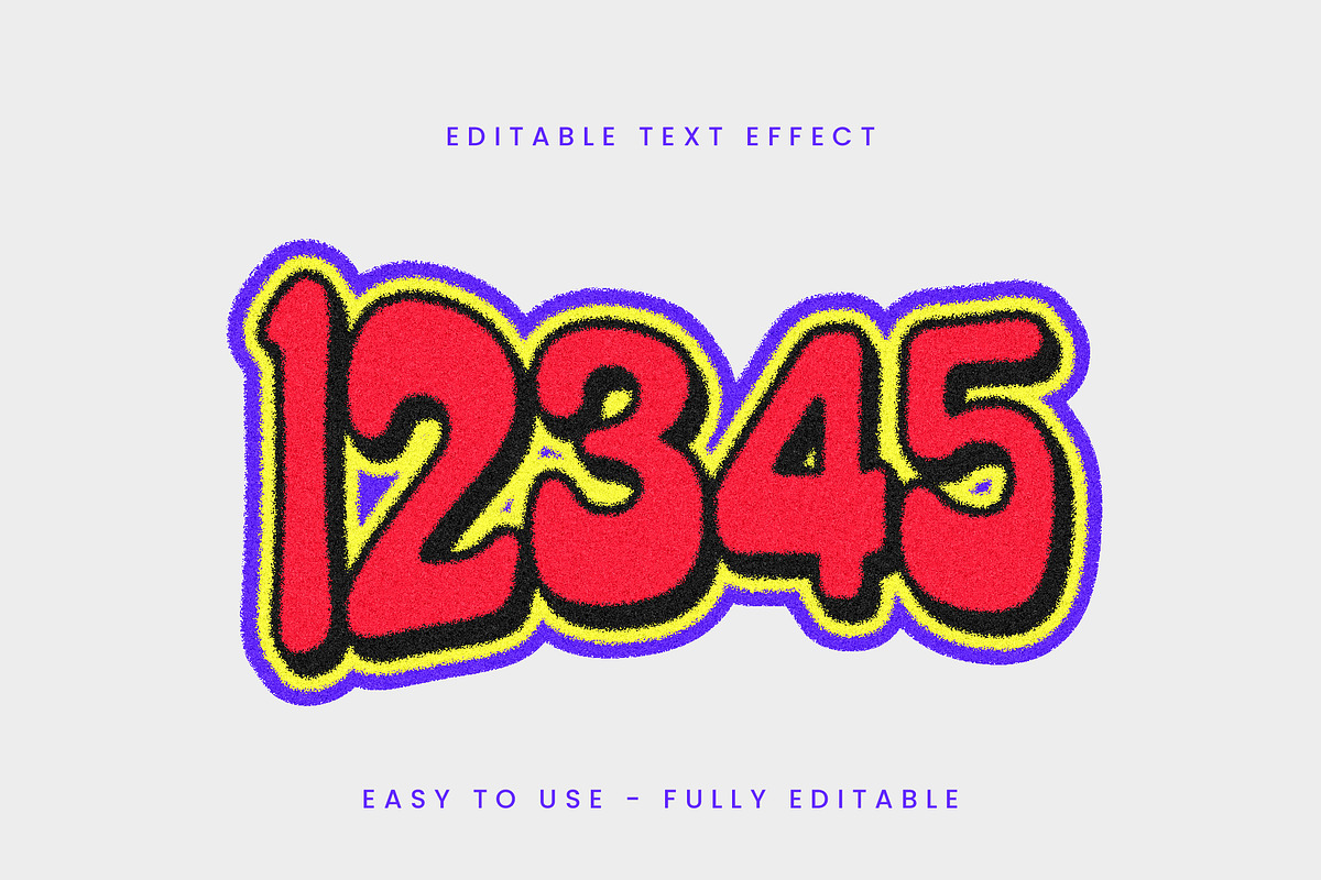 Spray Paint Text Effect preview 2