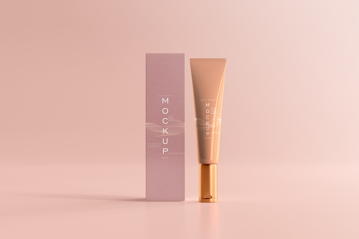 390+ Cosmetic Branding Mockup Scenes, a Cups & Container Mockup by pmvch (Photo 242 of 367)