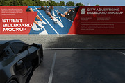 Street Billboard Mockup, an Advertising Mockup by Unerispace (Thumbnail 3 of 5)