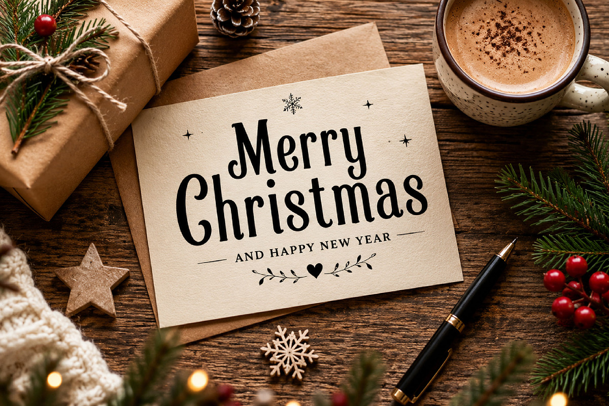 Christmas Waltz, a Script Font by Wow Magic (Photo 3 of 4)