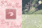Little Clover- Botanical Script Font, a Script Font by Setara Langit CreativeStd (Thumbnail 11 of 14)